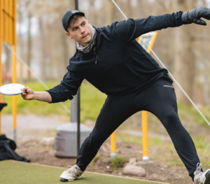 Andreas Wilnerson kastar disc