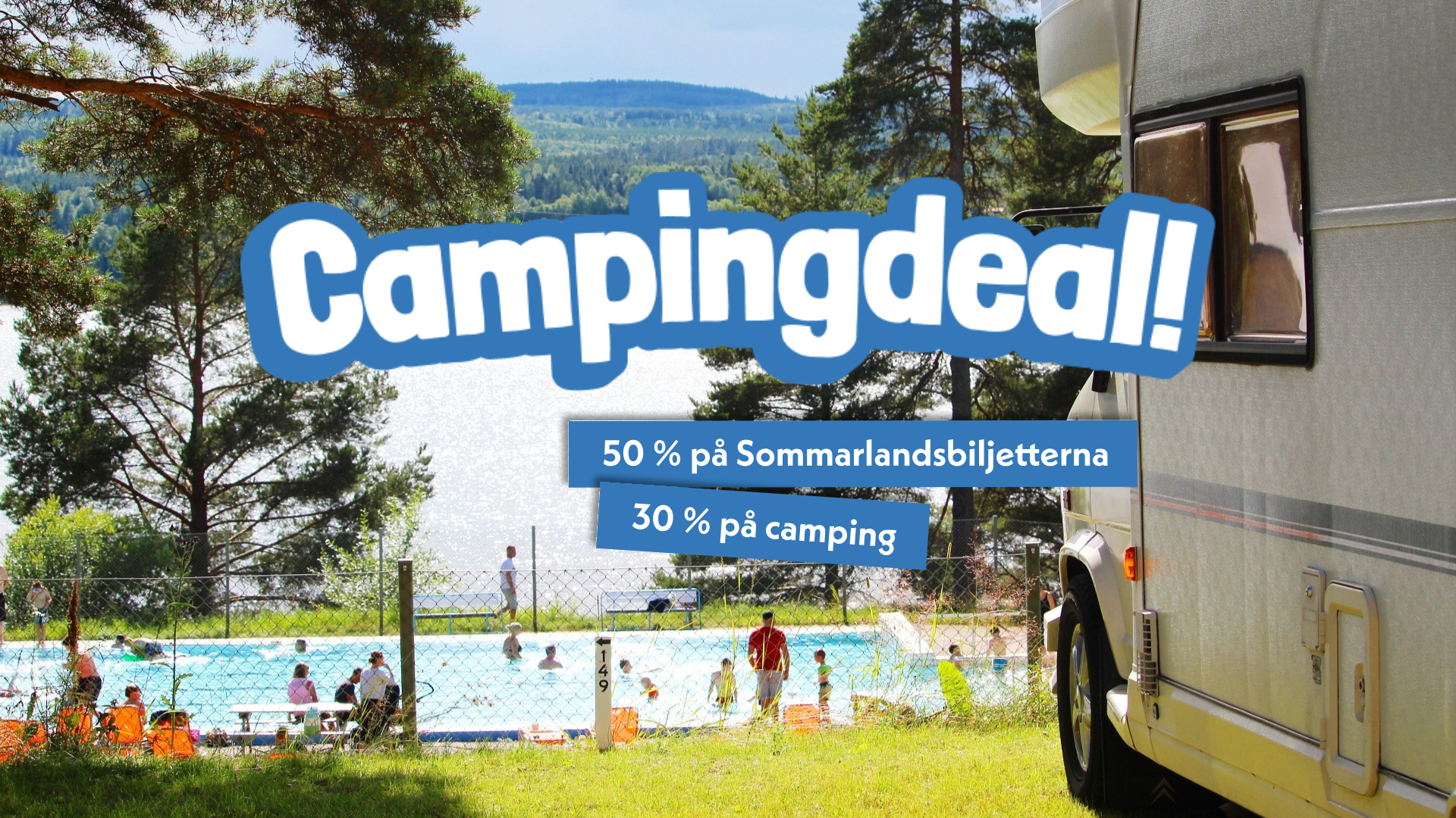 Campingdeal Leksand sommarland och Leksand resort